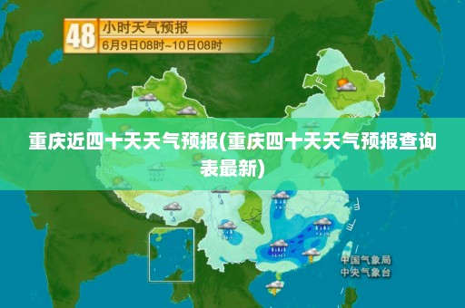 重庆近四十天天气预报(重庆四十天天气预报查询表最新)