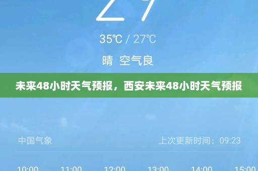 未来48小时天气预报，西安未来48小时天气预报