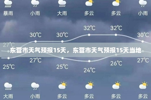 东营市天气预报15天	，东营市天气预报15天当地