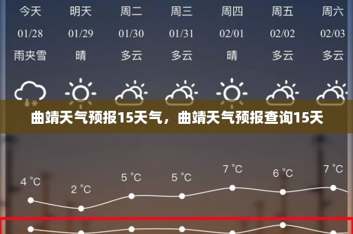 曲靖天气预报15天气，曲靖天气预报查询15天