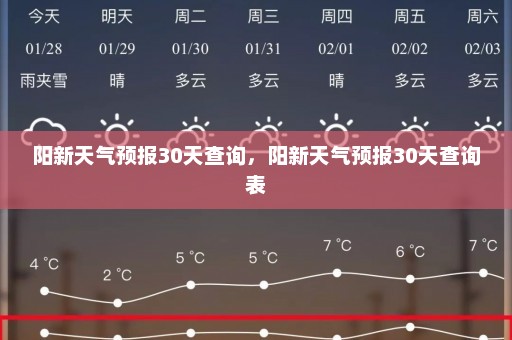 阳新天气预报30天查询	，阳新天气预报30天查询表