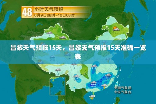 昌黎天气预报15天，昌黎天气预报15天准确一览表