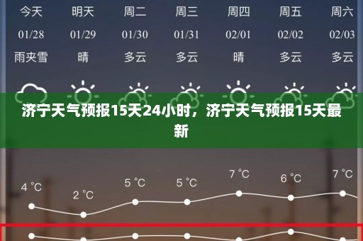 济宁天气预报15天24小时	，济宁天气预报15天最新