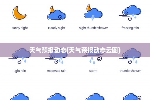 天气预报动态(天气预报动态云图)