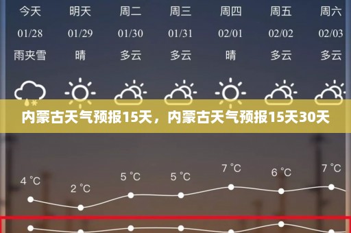 内蒙古天气预报15天	，内蒙古天气预报15天30天