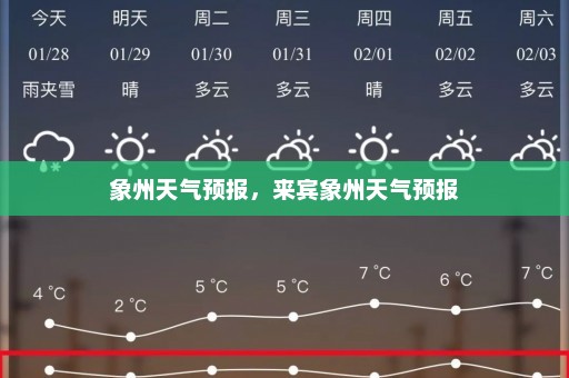 象州天气预报	，来宾象州天气预报